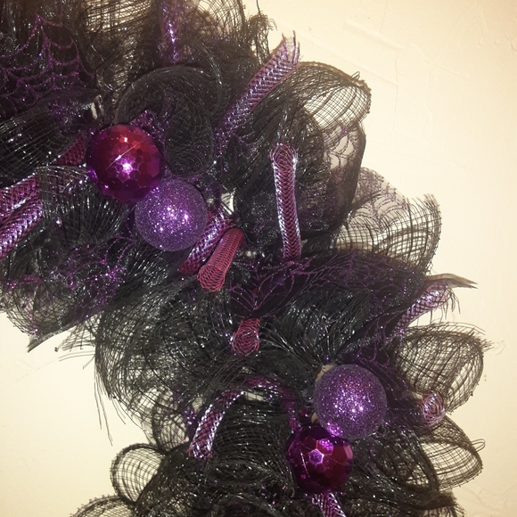 Halloween wreath - Picture 5 of 8